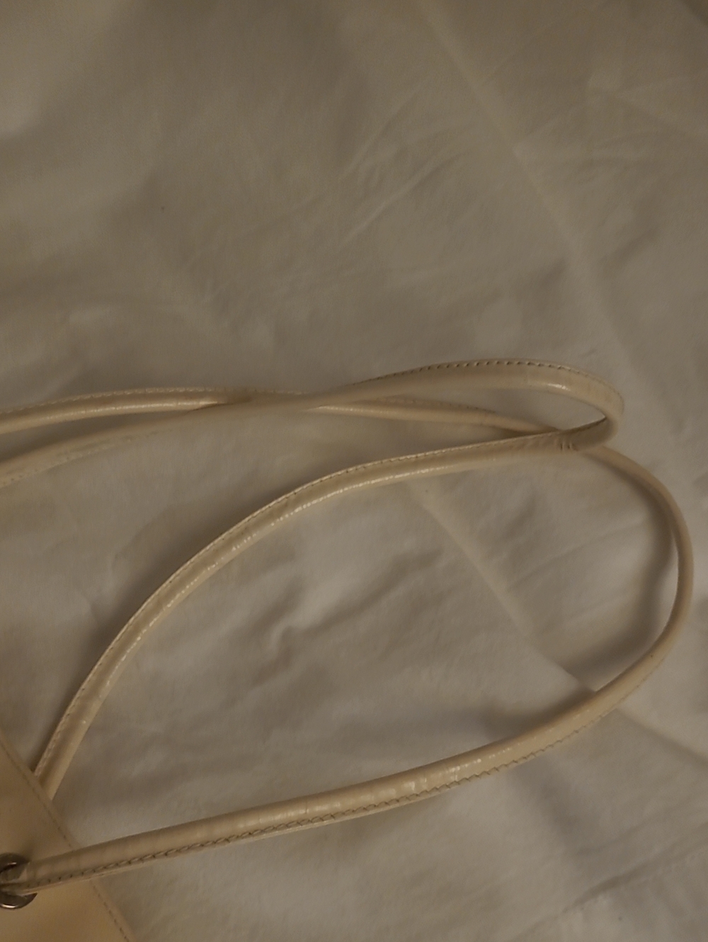 Fendi Cream Clear Logo Tote Bag - Picture 4 of 8